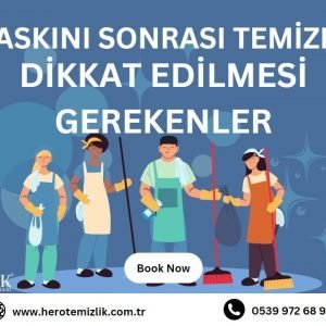 Su Baskını Sonrası Temizlik